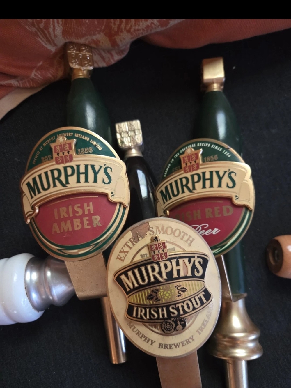 Murphy's Irish Tap Handles.  Lot Of 3.